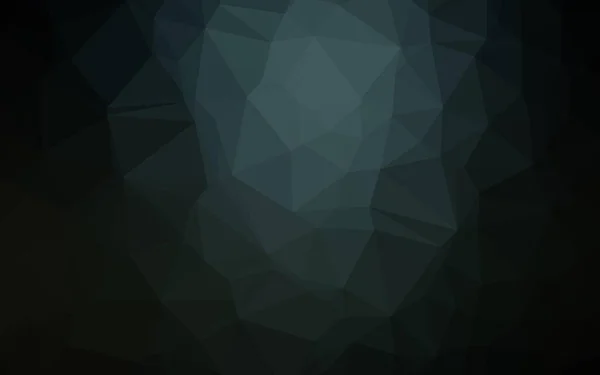 Dark Blue Vektor Low Poly Textur — Stockvektor