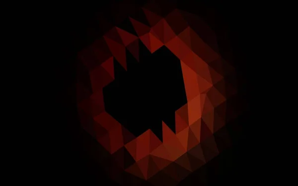 Schéma Abstrait Polygone Vectoriel Rouge Foncé — Image vectorielle