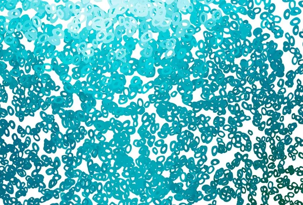 Lekeli hafif Mavili vektör kapağı. Doğa tarzında bulanık halkaları olan güzel renkli çizimler. Suyun deseni, yağmur damlaları.