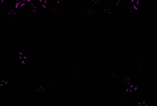 Темно Фиолетовый Векторный Фон Формами Простая Красочная Иллюстрация Абстрактными Градиентными — стоковый вектор