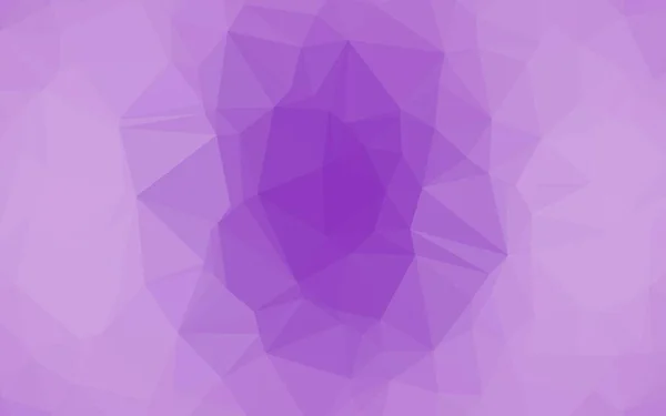 浅紫色矢量多边形模板 — 图库矢量图片
