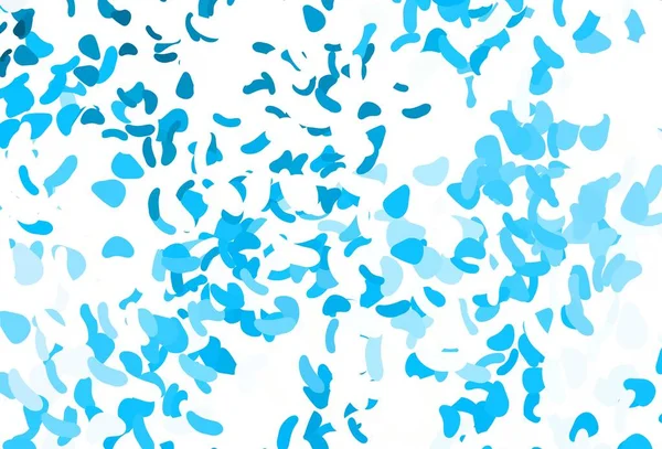 Fondo Vectorial Light Blue Con Formas Abstractas Diseño Decorativo Estilo — Vector de stock