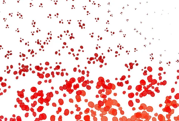 Lav şekilli açık kırmızı vektör deseni. Soyut mermer tarzında, gradyanı olan renkli bir illüstrasyon. İşiniz için en iyi bulanık tasarım..