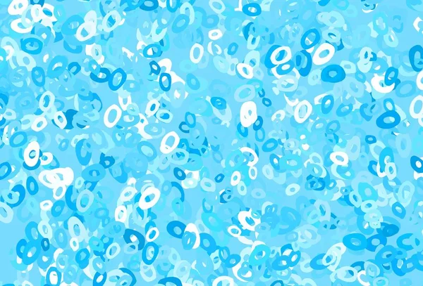 Açık Mavi, noktalı yeşil vektör arkaplanı. Soyut arka planda bulanık kabarcıklar ve renkli gradyan. Suyun deseni, yağmur damlaları.