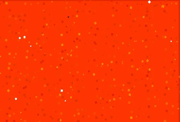 Светло Оранжевый Векторный Обратный Ход Линиями Кругами Ромбами Абстрактная Градиентная — стоковый вектор