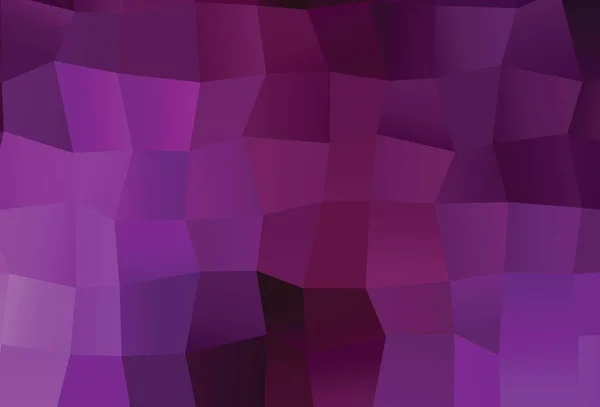 Dark Purple Vector Baja Textura Poli Ilustración Colores Brillantes Nuevo — Archivo Imágenes Vectoriales
