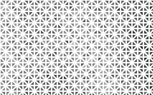 Argent Clair Fond Vectoriel Gris Avec Lignes Triangles — Image vectorielle