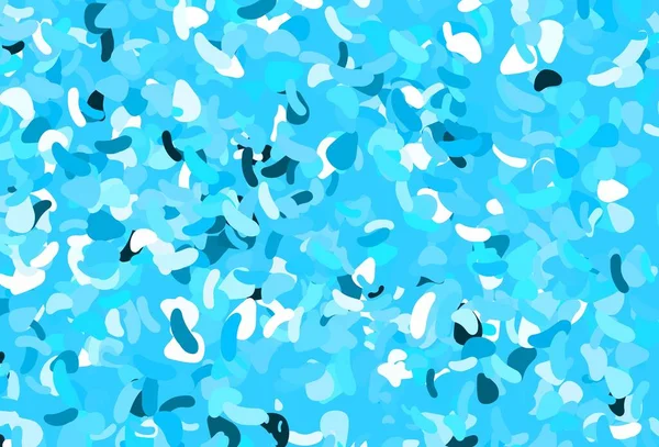 Светло Синий Векторный Фон Формами Простая Красочная Иллюстрация Абстрактными Градиентными — стоковый вектор