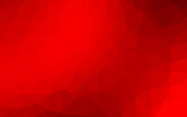 Світло Червоний Векторний Багатокутний Шаблон — стоковий вектор