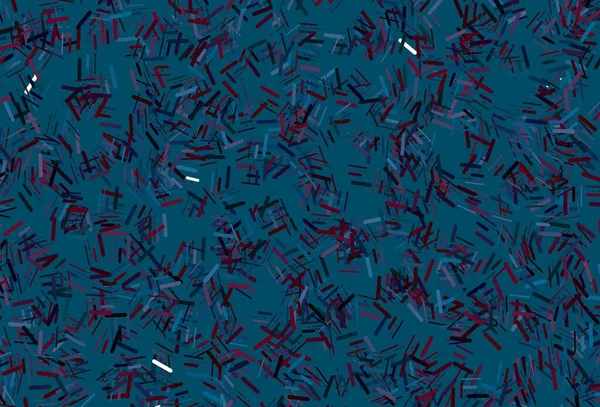 Tekrarlanan sopalarla koyu kırmızı bir şablon. Soyut şablondaki çizgilerle dekoratif parlak çizimler. Reklamlar, posterler, afişler için desen.