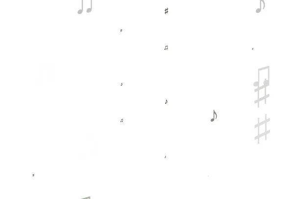 抽象的な音楽記号のベクトル背景です 音楽の形をした抽象的なスタイルで装飾的なデザイン ファッション雑誌のテンプレート — ストックベクタ