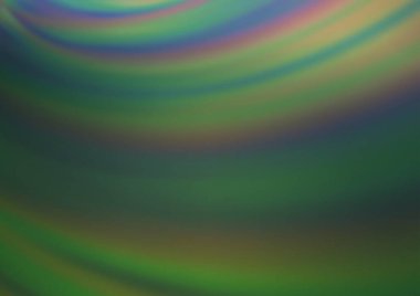 Açık Yeşil vektör parlak arkaplanı bulanıklaştırdı.