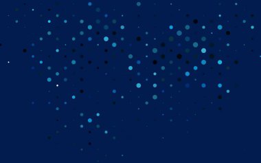 Dairesel hafif BLUE vektör şablonu.