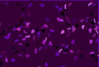 Soyut şekilli açık mor vektör arkaplanı. Soyut gradyan şekilli basit renkli çizimler. İşiniz için en iyi akıllı tasarım.