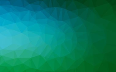 Parlak vektör bulanık üçgen dokusu. Soyut ve gradyan renkte renkli çizimler. İşiniz için yepyeni bir tasarım..