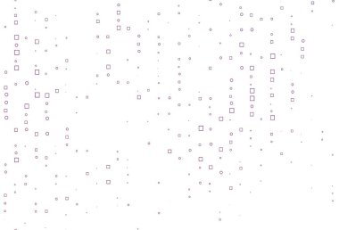 Aydınlık Pembe vektör kapağı çokgen biçiminde. Dikdörtgenleri ve kareleri olan güzel bir çizim. Web siteleri, iniş sayfaları için desen.