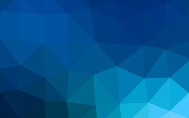 Açık BLUE vektör çokgen arkaplan.