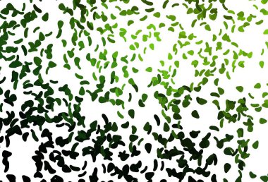 Rastgele biçimlerde açık pembe vektör dokusu. Rastgele şekillerle soyut tarzda dekoratif tasarım. Duvar kağıtları için zarif tasarım.