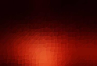 Koyu kırmızı vektör soyut mozaik arka plan. Gıcır gıcır rengarenk bir illüstrasyon. İşiniz için yepyeni bir tasarım..