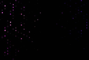 Dikdörtgen biçiminde koyu mor vektör dokusu. Soyut stil ve dikdörtgenlerle dekoratif tasarım. Cep telefonları için arka plan.