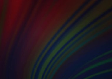 Koyu Mavi, Kırmızı vektör bulanık ve renkli şablon.