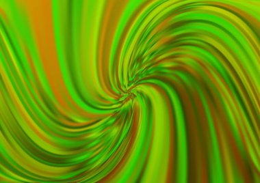 Lav şekilli açık yeşil vektör deseni.