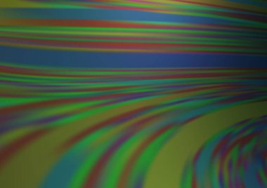 Koyu yeşil vektör parlaklığı soyut arkaplanı bulanıklaştırdı.