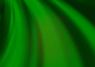 Lav şekilli açık yeşil vektör şablonu.