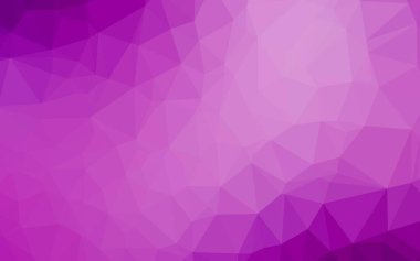 Hafif Mor vektör bulanık üçgen dokusu.