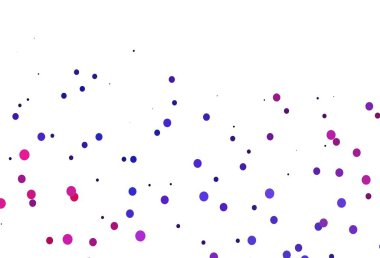 Açık mavi, diskli kırmızı vektör dokusu. Doğa tarzında renkli baloncuklu soyut illüstrasyon. Marka kitabın için tamamen yeni bir şablon.