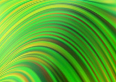 Kabarcık şekilli açık yeşil vektör arkaplanı.