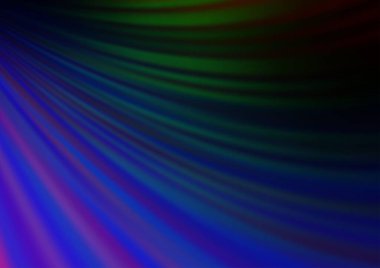 Bükülmüş çizgilerle soyut vektör arkaplanı. Alnında çizgiler olan soyut bir çizim. İş broşürleri, broşürler için desen. 