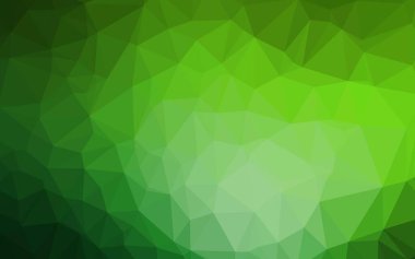 Soyut geometrik renkli vektör üçgen deseni