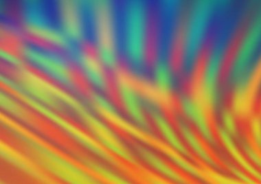 Renkli çizgilerle soyut bulanık arkaplan. Vektör illüstrasyonu