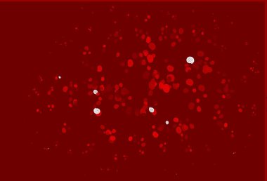 Kıvrımlı daireli açık kırmızı vektör arka planı. Mermer biçiminde yaratıcı geometrik çizim ve gradyan. Reklamlarınız, posterleriniz, afişleriniz için yepyeni bir tasarım..