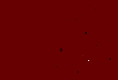 Kabarcıklı açık kırmızı vektör arka planı. Doğa tarzında bulanık halkaları olan güzel renkli çizimler. Posterler, afişler için tasarım.