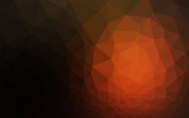 Soyut geometrik renkli vektör üçgen deseni