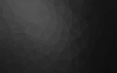 Soyut geometrik renkli vektör üçgen deseni