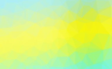 Soyut geometrik renkli vektör üçgen deseni