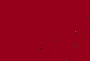 Açık Çokrenkli, düz çizgili Gökkuşağı vektör düzeni. Soyut şablondaki çizgilerle dekoratif parlak çizimler. Web siteleri, iniş sayfaları için desen.