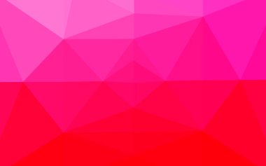 Soyut geometrik renkli vektör üçgen deseni