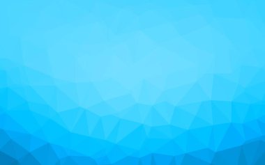 Hafif BLUE vektörü düşük poli kapağı.