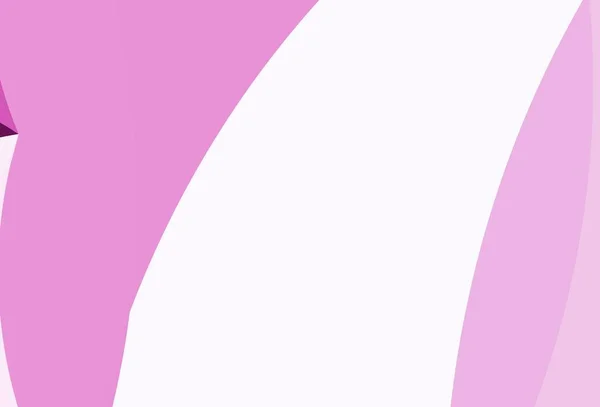 Темно Рожевий Векторний Фон Вигнутими Лініями Елегантна Яскрава Ілюстрація Градієнтом — стоковий вектор