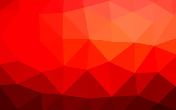 Light Red Vector Low Poly Abdeckung — Stockvektor