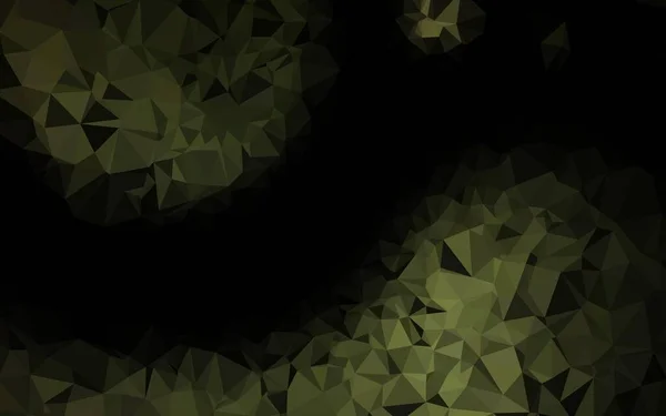 Темний Зелений Вектор Абстрактне Мозаїчне Тло — стоковий вектор