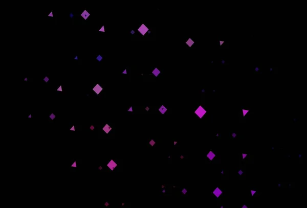 Σκούρο Μωβ Ροζ Διάνυσμα Φόντο Γραμμές Κύκλους Ρόμβος Εικονογράφηση Πολύχρωμους — Διανυσματικό Αρχείο