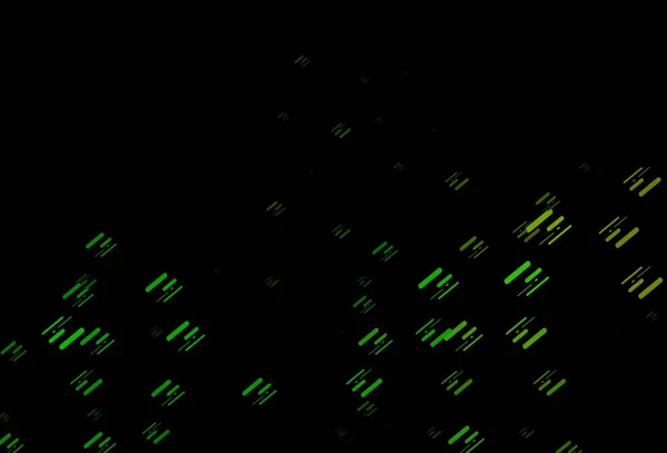 Темно Зеленый Желтый Вектор Искушают Повторяющимися Палками Блестящие Абстрактные Иллюстрации — стоковый вектор