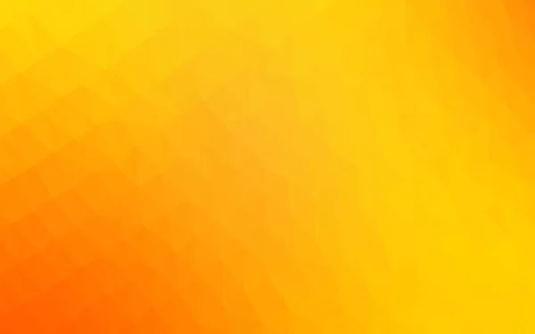 Luz Amarela Laranja Vetor Polígono Pano Fundo Abstrato — Vetor de Stock