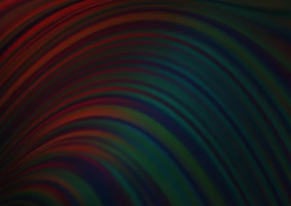 ダークブルー 液体の形をした赤いベクトルパターン — ストックベクタ