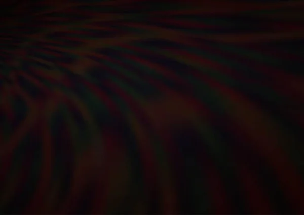 Dark Black Vector Blurred Colored Background — Stock Vector